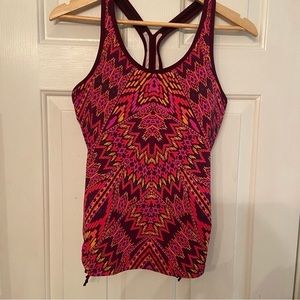 Athleta Swim Cayo Coco‎ Ready to Run Tankini Top Size S